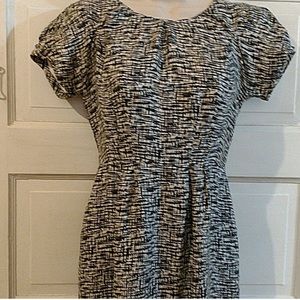 Banana republic cap sleeve dress
